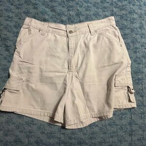 Lee Women's Cargo Shorts - Cream